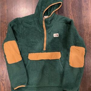 The North Face Campshire Pullover Hoodie Fleece men’s size large in green